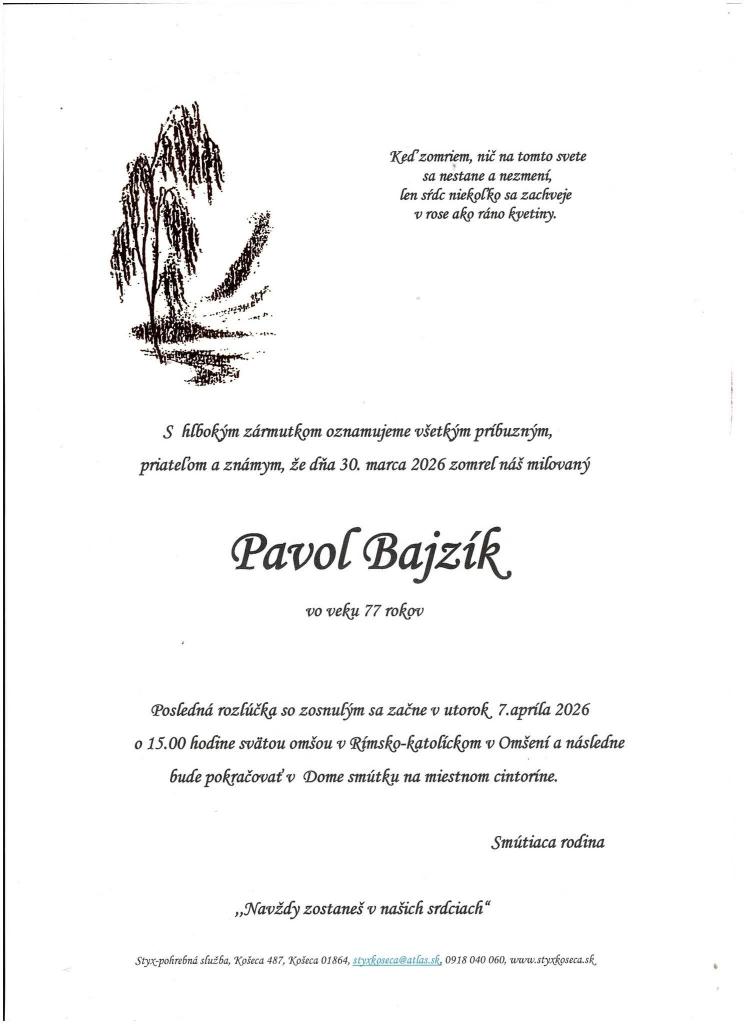 Parte - P.&nbsp;Bajzík