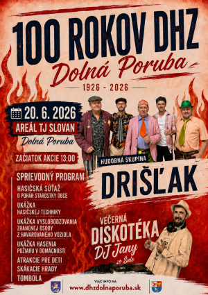 100 rokov DHZ Dolná Poruba